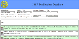 ISSP publications database